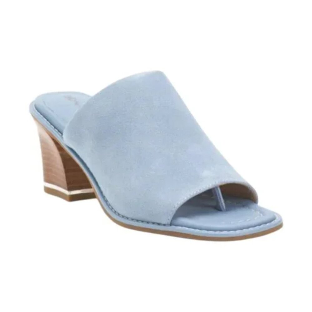 DONALD‎ PLINER Suede Jaylyn Mid Heel Mules